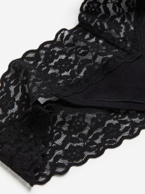 Труси H&M модель 9527657wer_Черный Фото