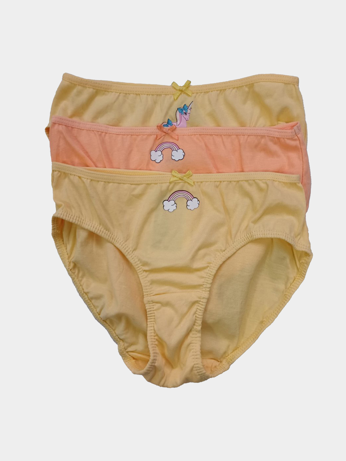 Набор трусов H&M модель 5302355kwer_Желтый Фото