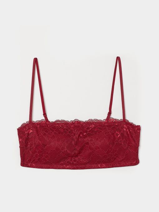 Бюстгальтер H&M модель 7844060RP5_Вишневый Фото