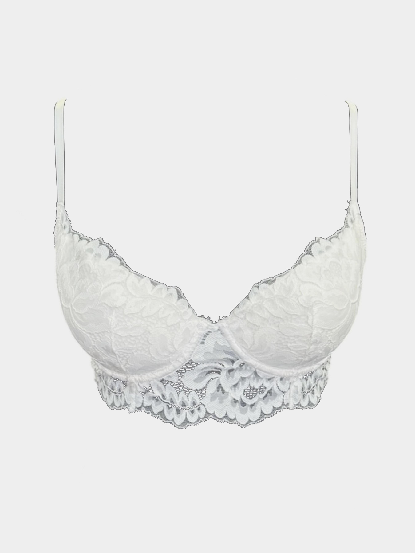 Бюстгальтер H&M модель 8859512wer_Белый Фото