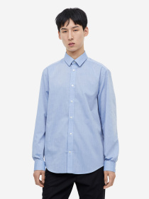 Сорочка H&M модель 9772374ral_Светло-синий Фото