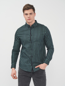 Сорочка H&M модель 6953220abr_черно-зеленый Фото