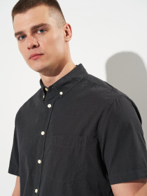 Сорочка H&M модель 8272671wer_Темно-серый Фото