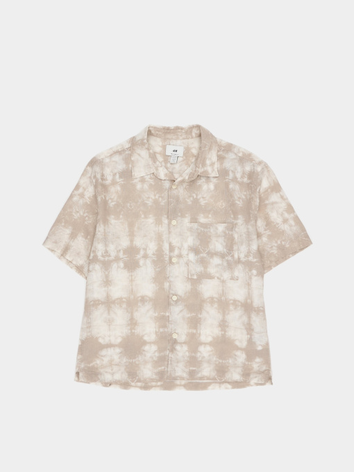 Рубашка H&M модель 1036745wer_Светло-бежевый Фото