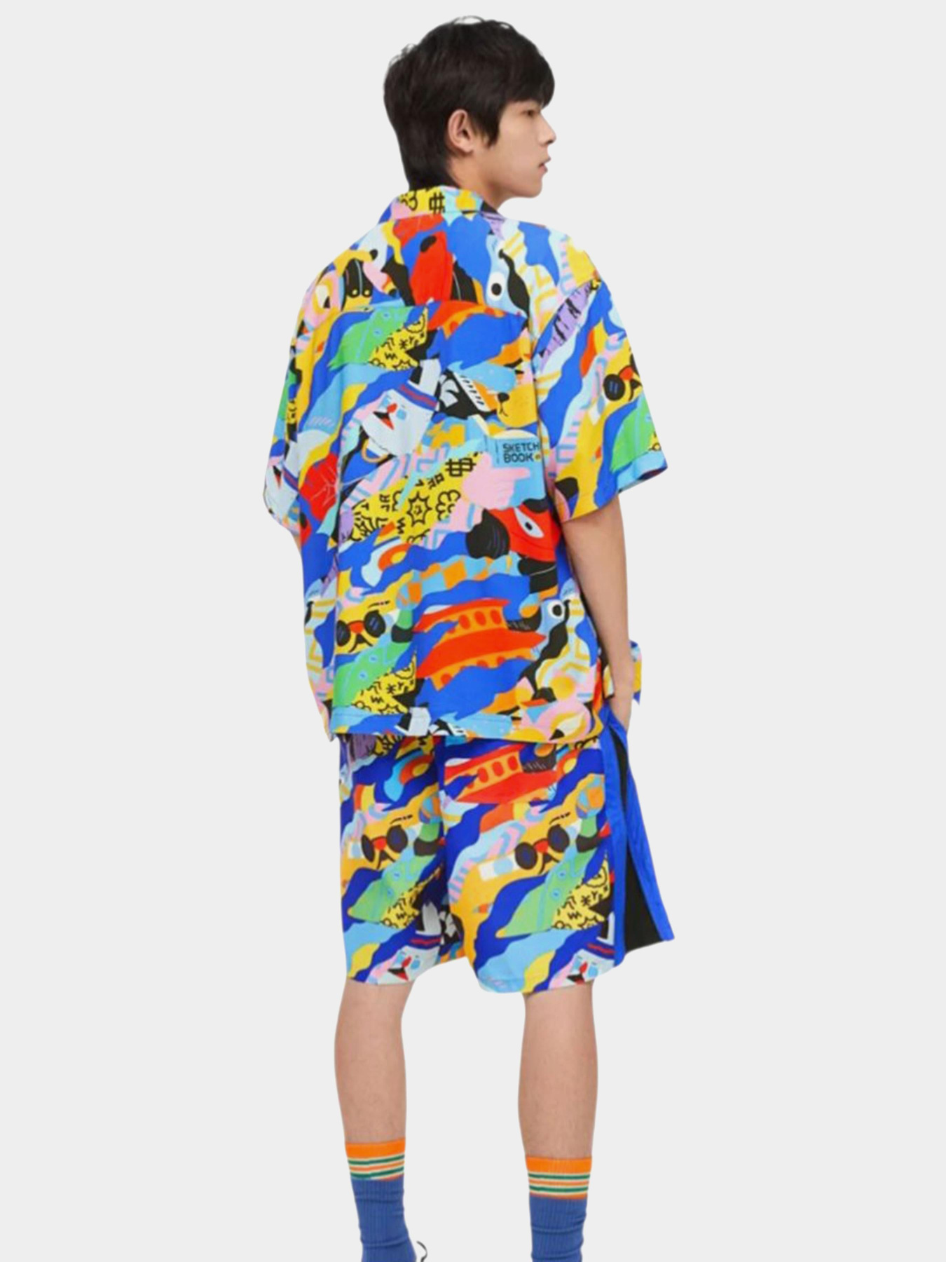 Сорочка H&M модель 1157868wer_Комбинированный Фото