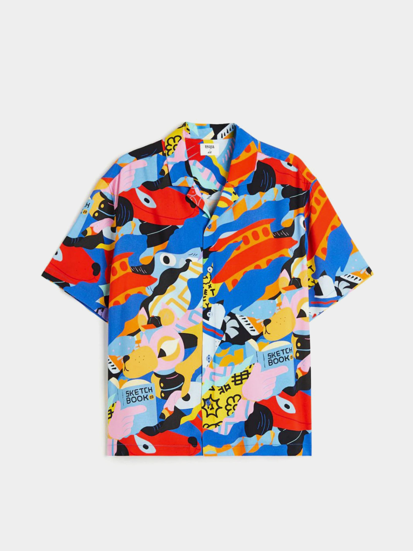 Сорочка H&M модель 1157868wer_Комбинированный Фото