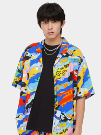 Сорочка H&M модель 1157868wer_Комбинированный Фото