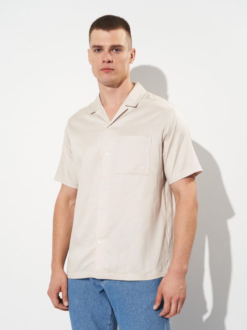 Рубашка H&M модель 9714813wer_Светло-серый Фото