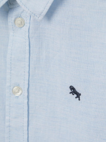 Сорочка H&M модель 8130601kwer_Голубой Фото