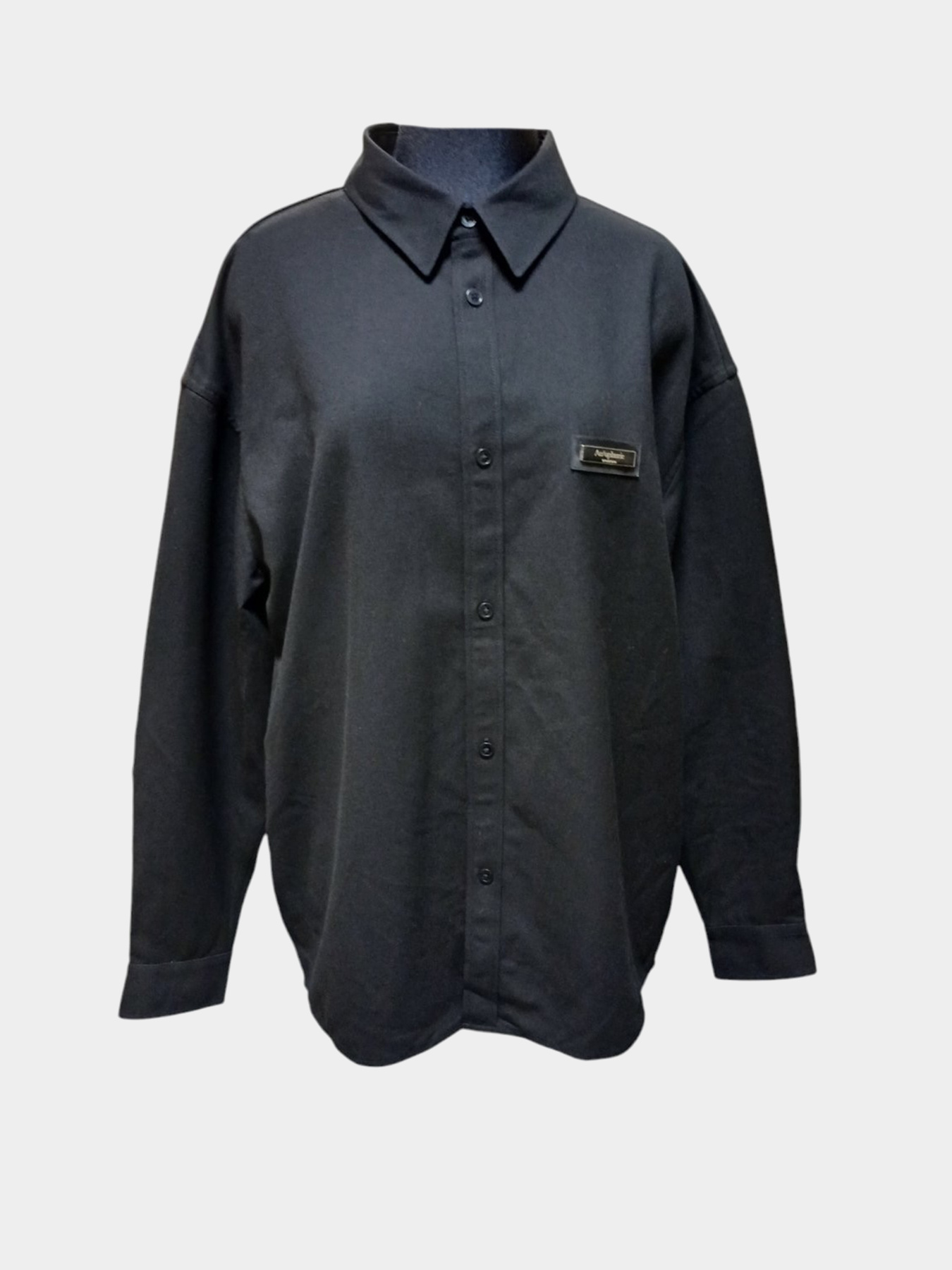 Рубашка H&M модель 1235648wer_Черный Фото