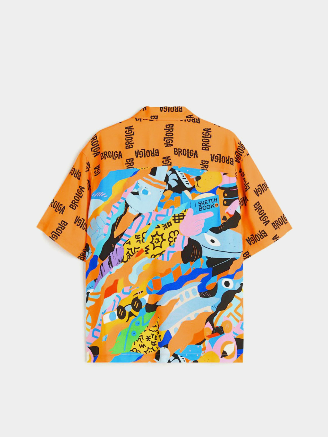 Сорочка H&M модель 1157868wer_Оранжевый Фото