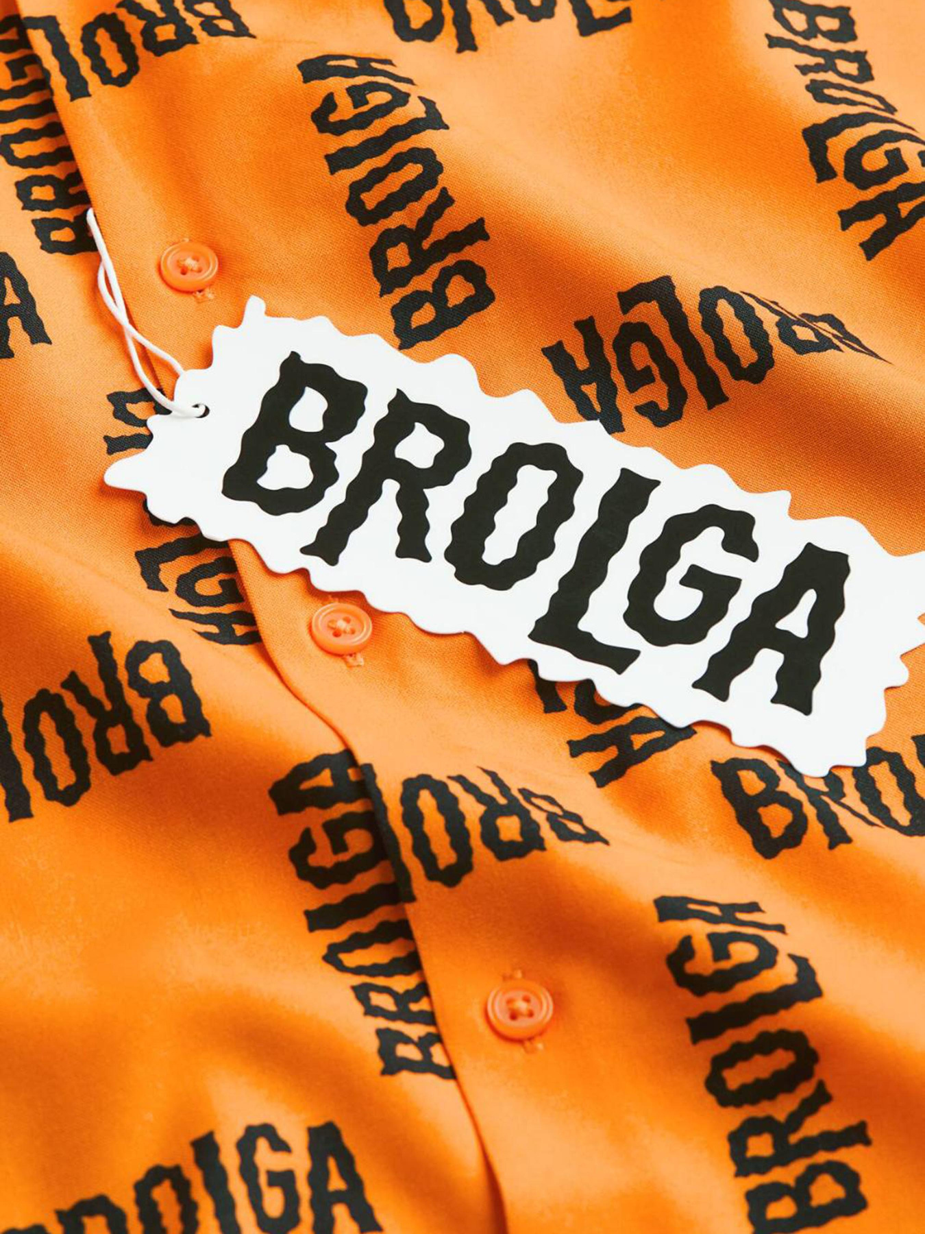 Сорочка H&M модель 1157868wer_Оранжевый Фото