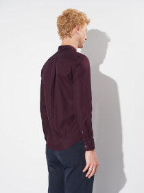 Сорочка H&M модель 7378000wer_Бордовый Фото