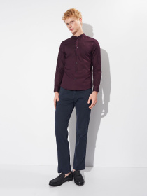 Сорочка H&M модель 7378000wer_Бордовый Фото