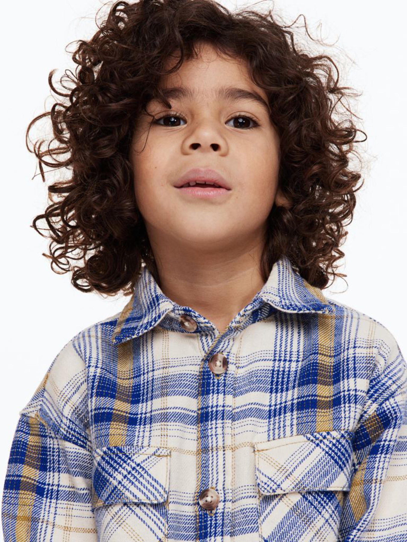 Сорочка H&M модель 1130254kwer_Сине-белый Фото