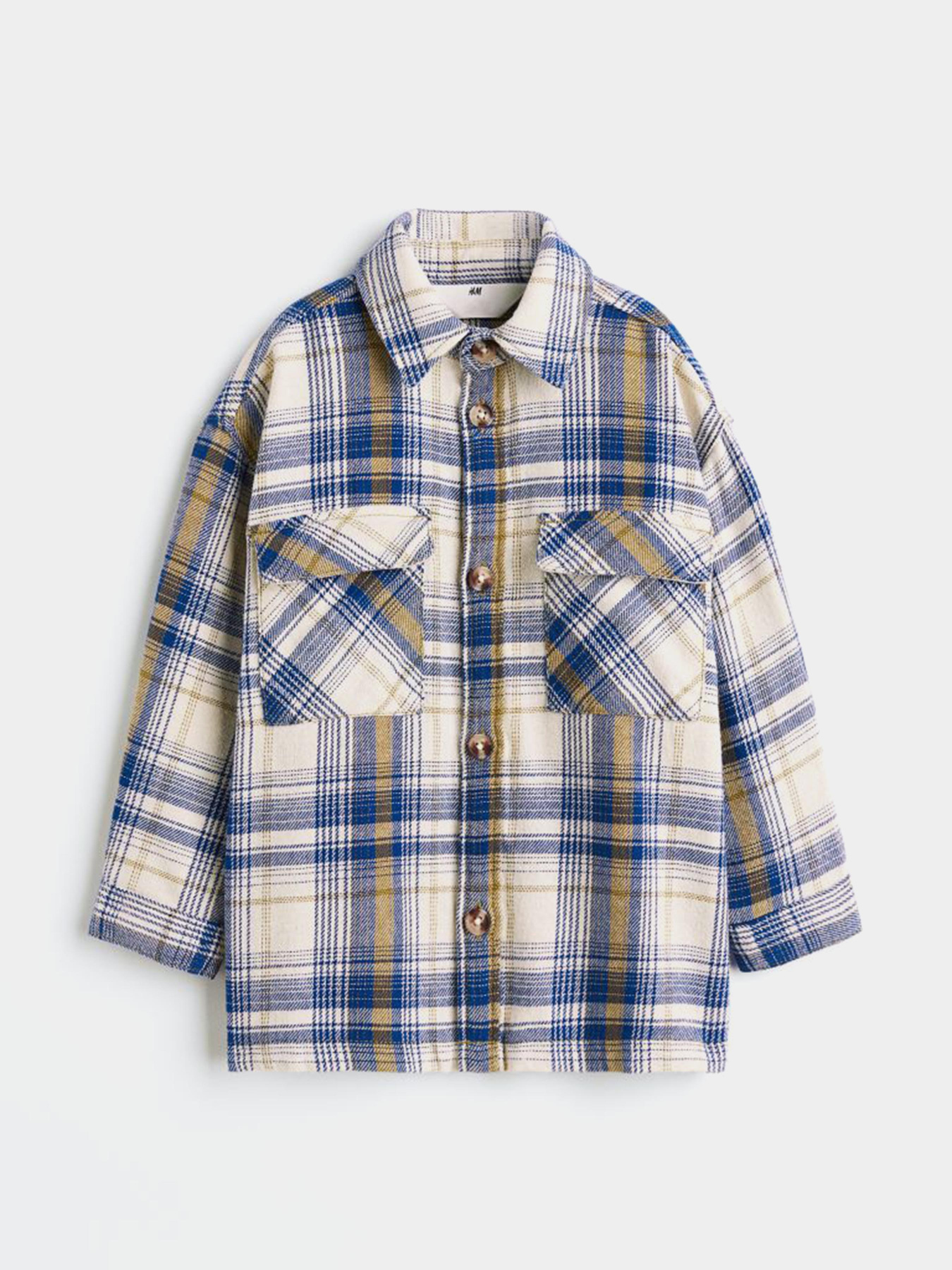 Сорочка H&M модель 1130254kwer_Сине-белый Фото