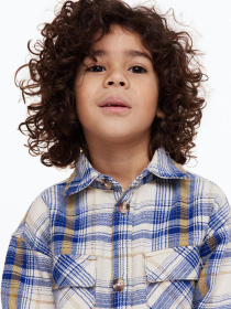 Сорочка H&M модель 1130254kwer_Сине-белый Фото