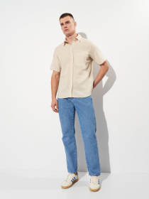 Сорочка H&M модель 1134783wer_Светло-бежевый Фото