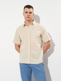 Сорочка H&M модель 1134783wer_Светло-бежевый Фото