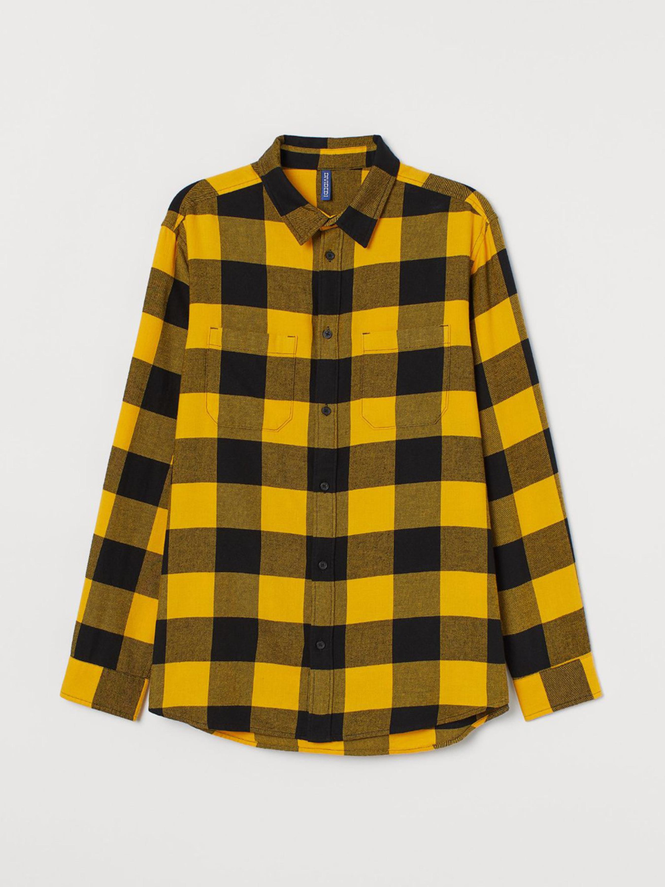 Сорочка H&M модель 7438401wer_Черно-желтый Фото