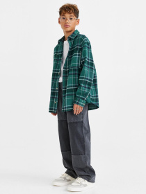 Сорочка повсякденна H&M модель 10838776kwer_Зеленый Фото