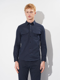 Сорочка H&M модель 8918502wer_Темно-синий Фото