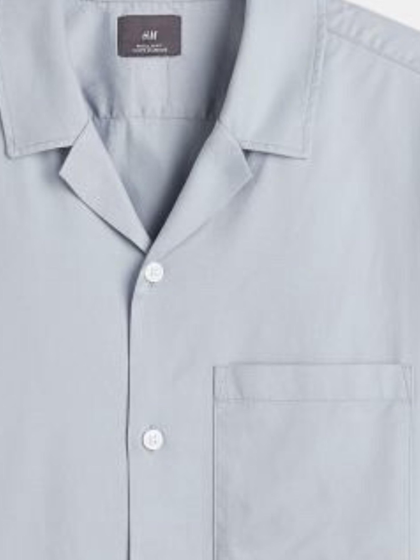 Сорочка повсякденна H&M модель 9714815wer_Голубой Сорочка повсякденна H&M модель 9714815wer_Голубой Фото