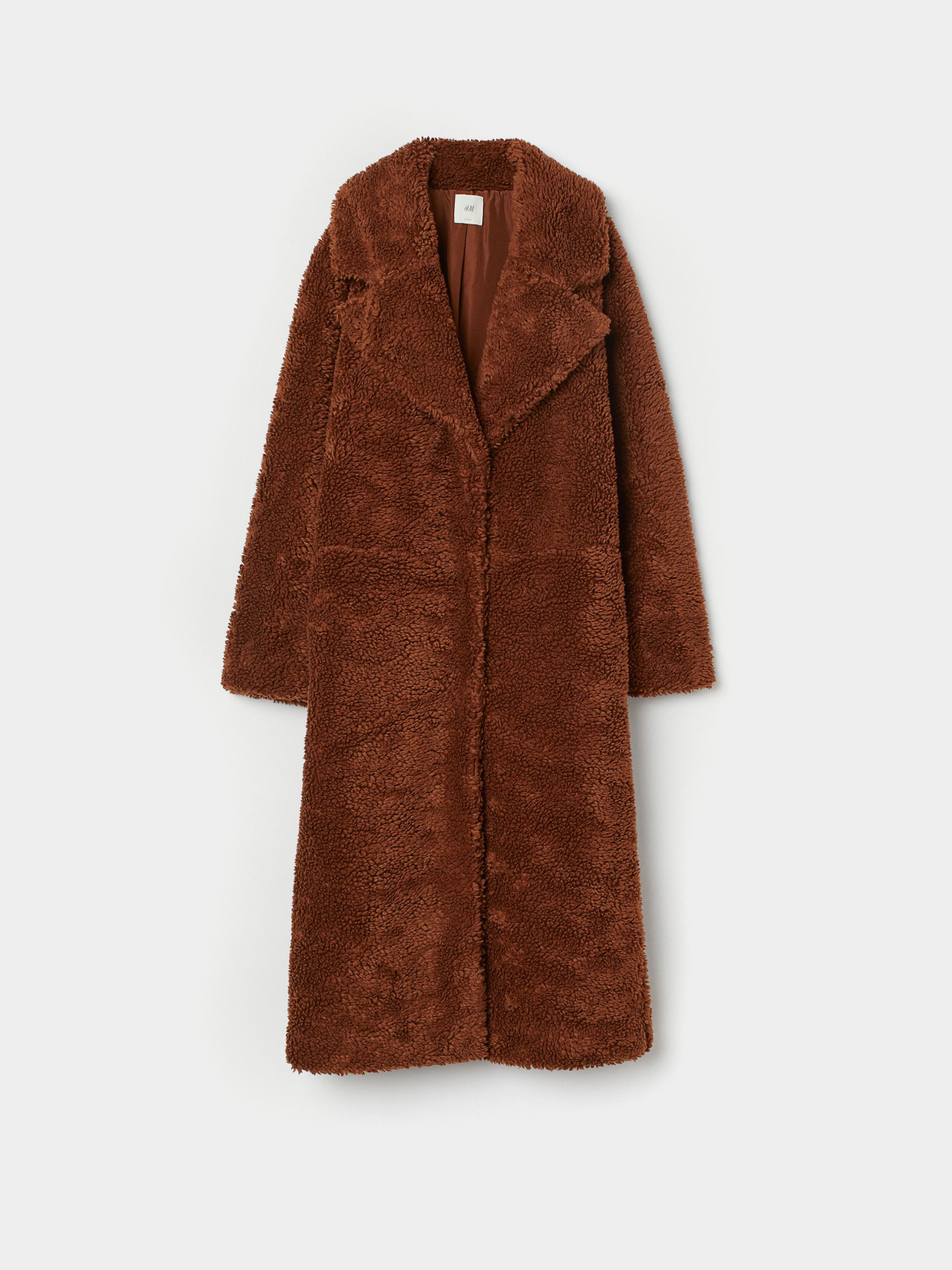 Шуба H&M модель 7728290wer_Коричневый Фото