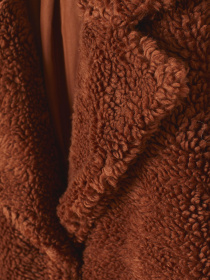 Шуба H&M модель 7728290wer_Коричневый Фото