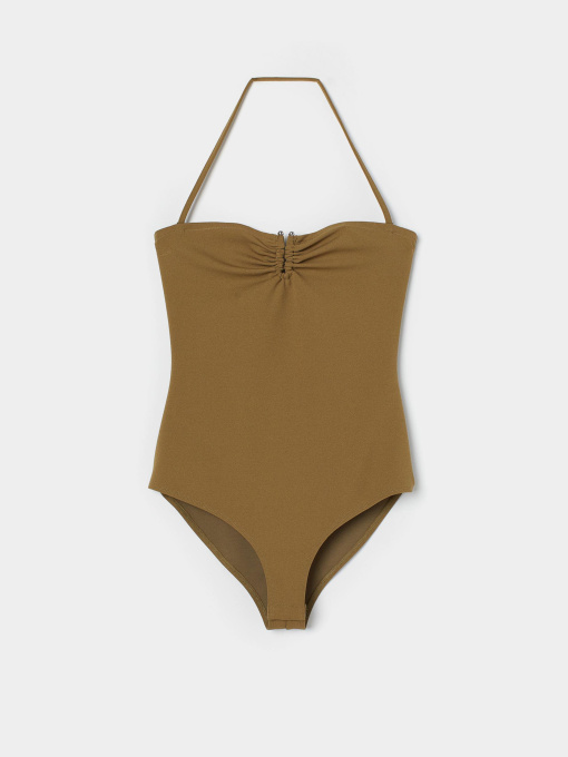 Боди H&M модель 7422170abr_Оливковый Фото