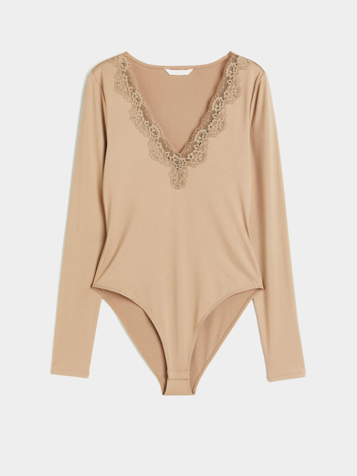 Боди H&M модель 11594567wer_Бежевый Фото