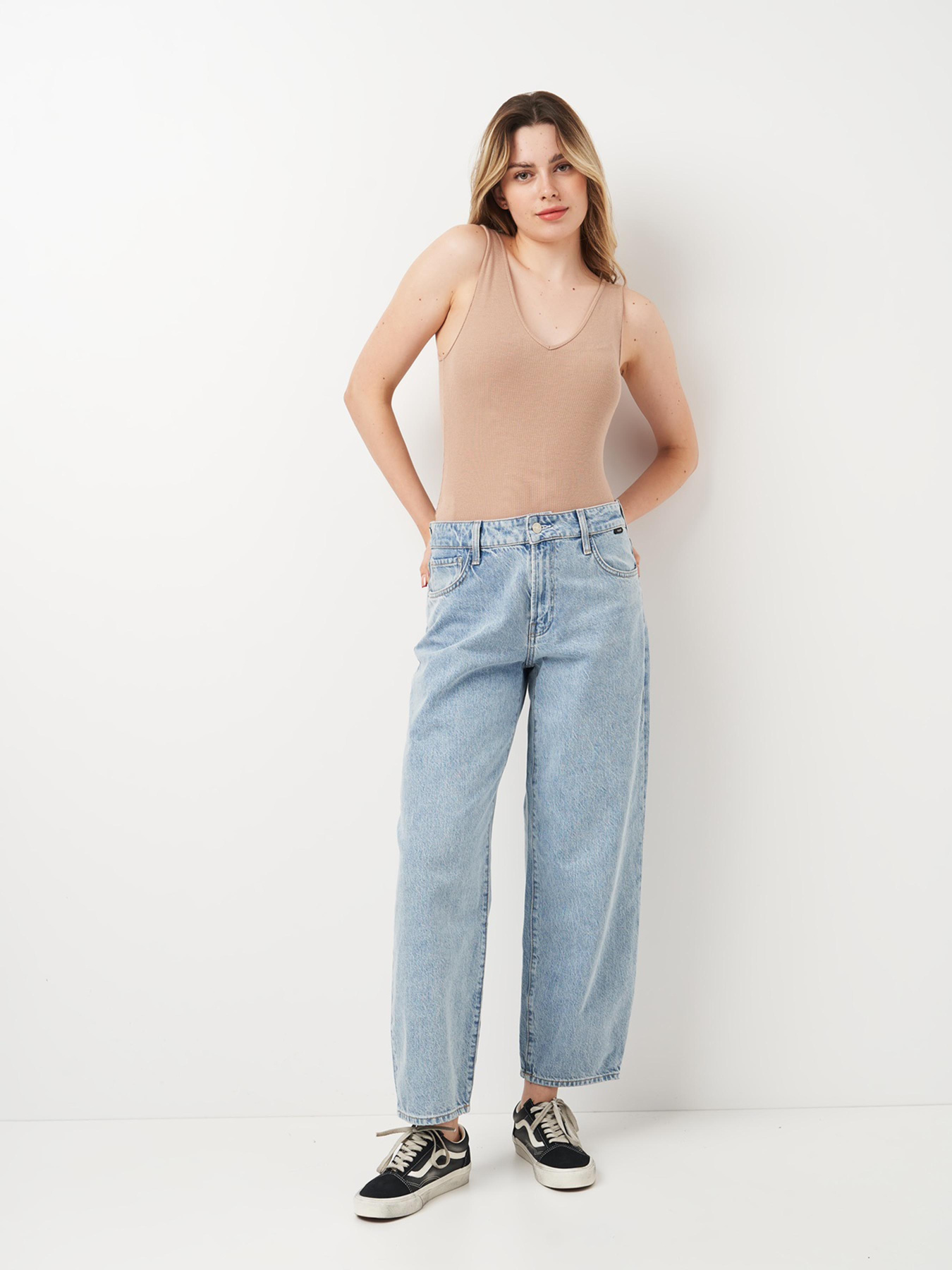 Боді H&M модель 2060309ral_Темно-бежевый Фото