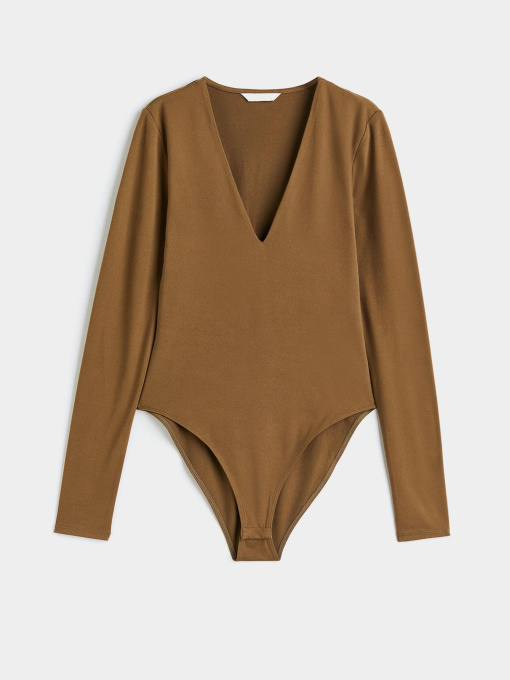 Боди H&M модель 1089775wer_Темно-оливковый Фото