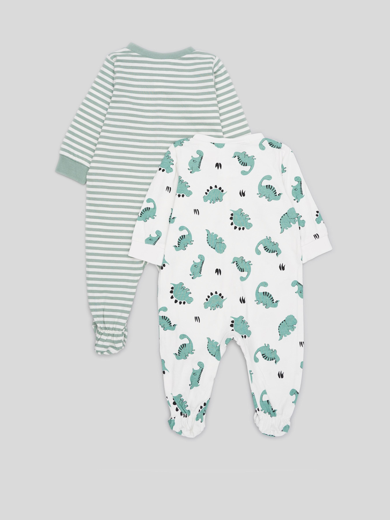 Нательный комбинезон H&M модель 6940462arl_Бело-зеленый Нательный комбинезон H&M модель 6940462arl_Бело-зеленый Фото