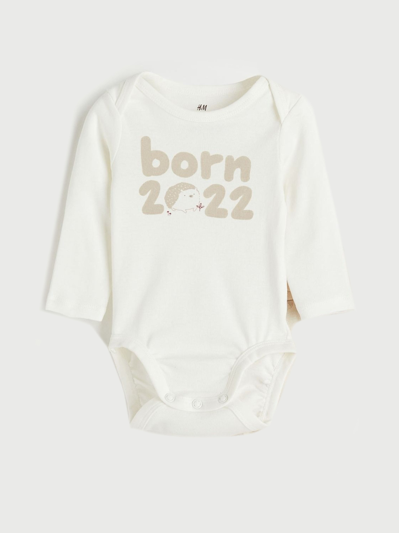 Боді для немовлят H&M модель 9796056arl_Бежево-белый Фото