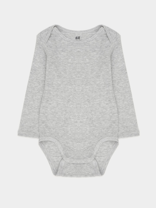Боди для младенцев H&M модель 1038279arl_Серый Фото