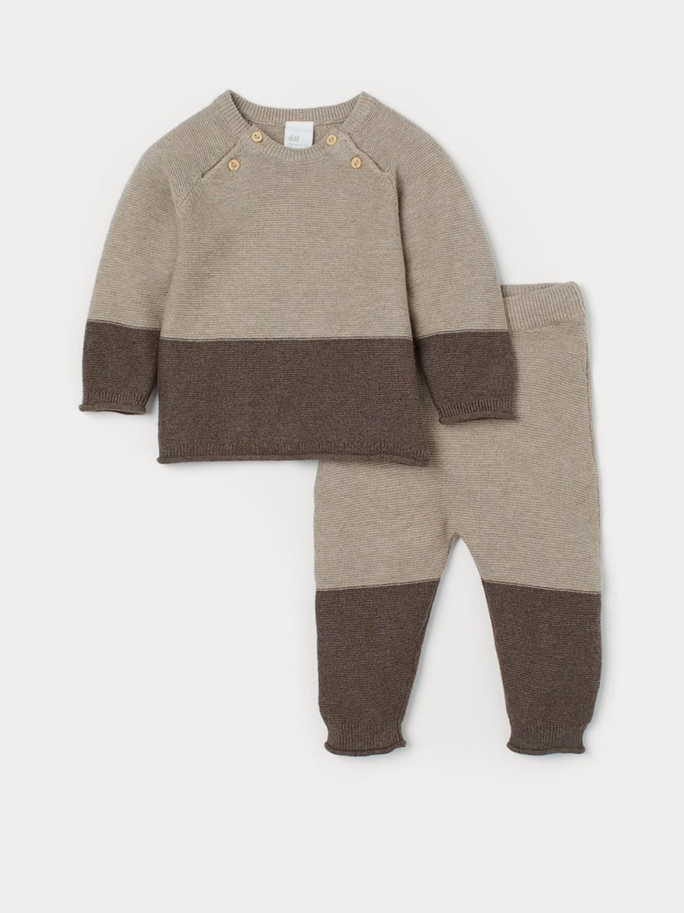 Комплект для младенцев H&M модель 7437910kwer_Бежевый Фото