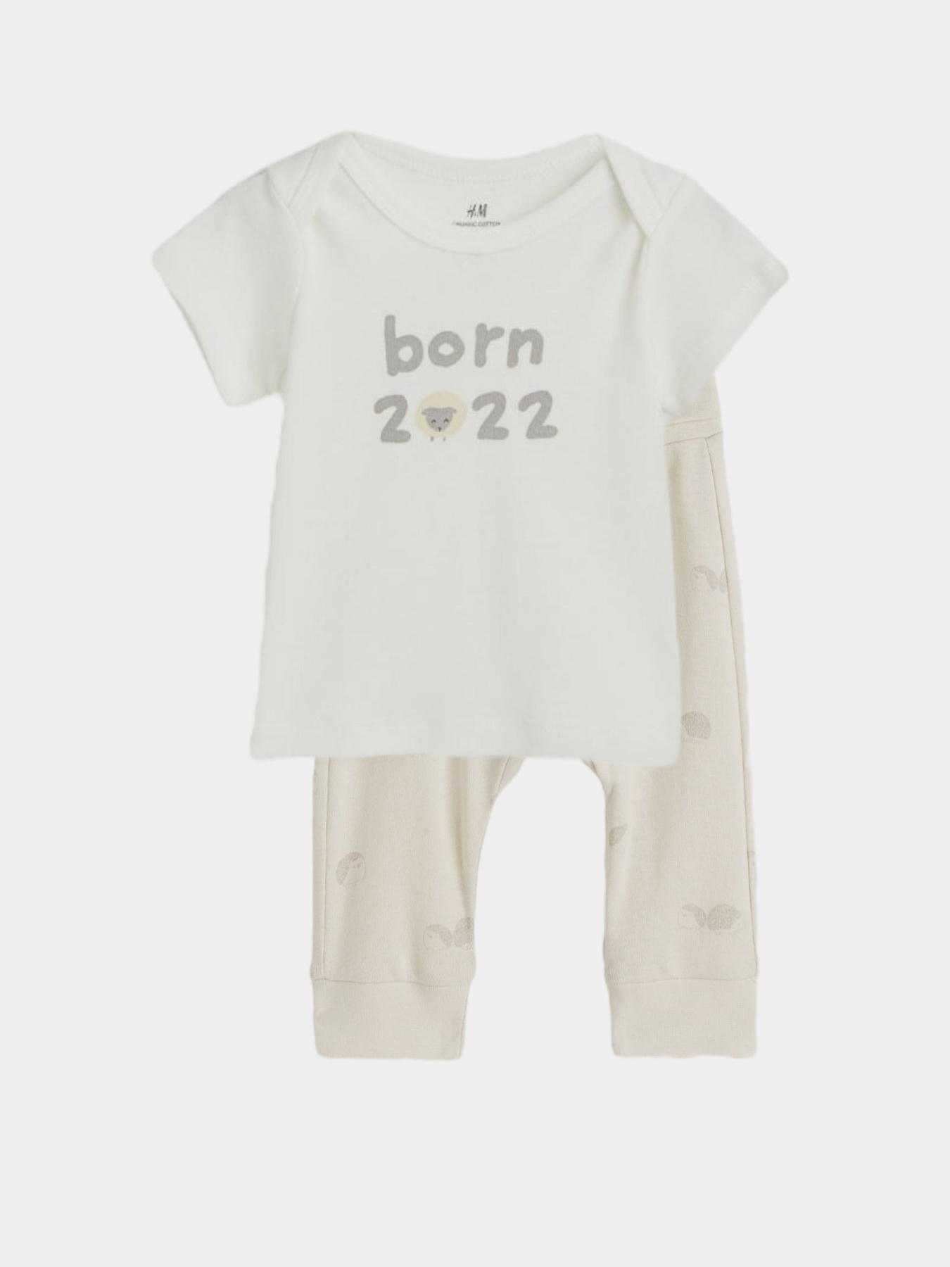 Комплект для немовлят H&M модель 9796056ral_Бело-бежевый Фото