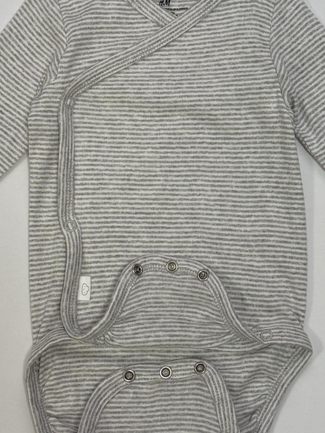 Боді для немовлят H&M модель 6942985kwer_Бело-серый Фото