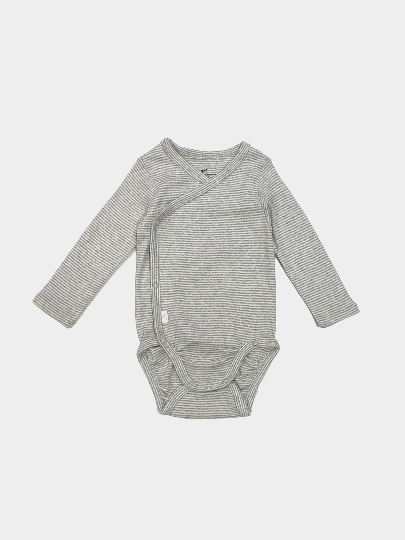 Боді для немовлят H&M модель 6942985kwer_Бело-серый Боді для немовлят H&M модель 6942985kwer_Бело-серый Фото