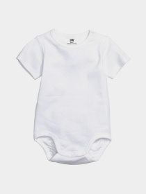 Боди для младенцев H&M модель 90067320kwer_Белый Фото