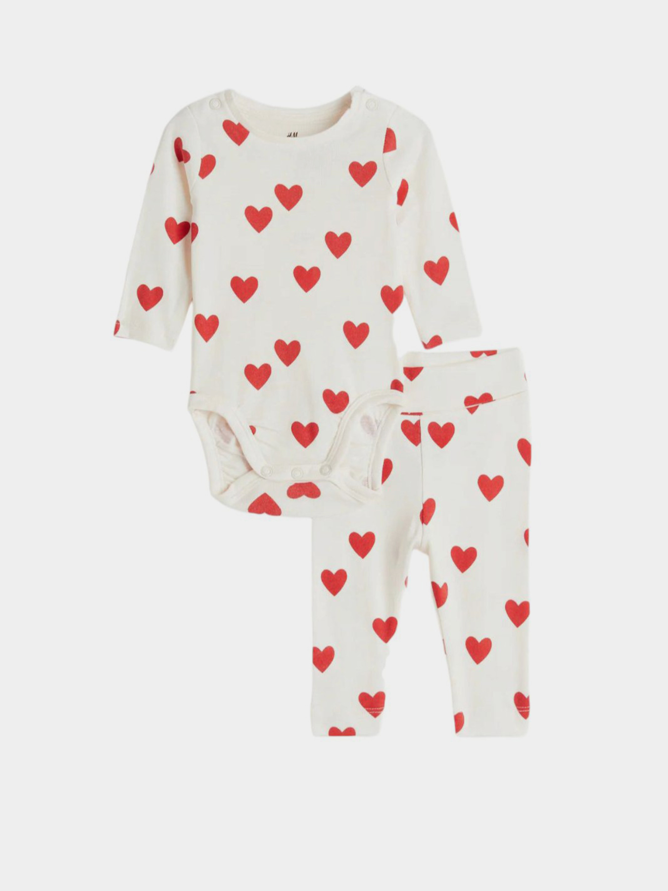 Комплект для младенцев H&M модель 9796055kwer_Молочный Комплект для младенцев H&M модель 9796055kwer_Молочный Фото