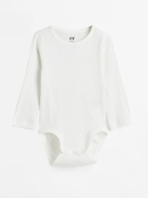 Боді для немовлят H&M модель 99359841kwer_Белый Фото