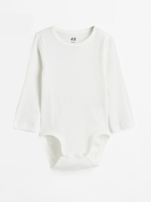 Боді для немовлят H&M модель 99359841kwer_Белый Фото