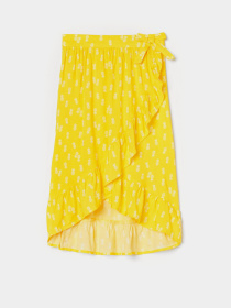 Спідниця міді H&M модель 9713643kwer_Желтый Фото