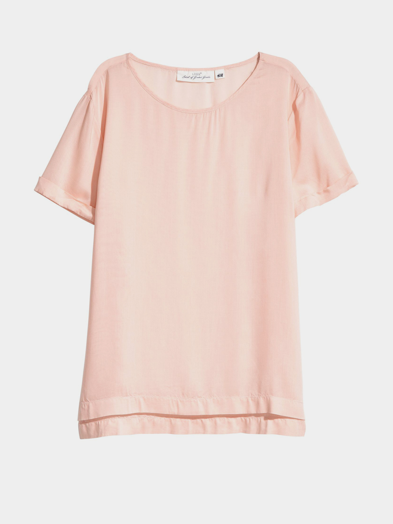 Блуза H&M модель 5145776RP21_персиковый Фото