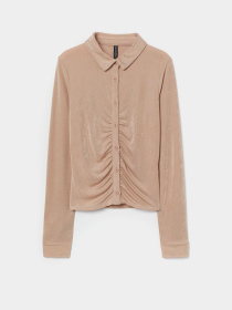 Блуза H&M модель 9741034ral_Светло-бежевый Фото