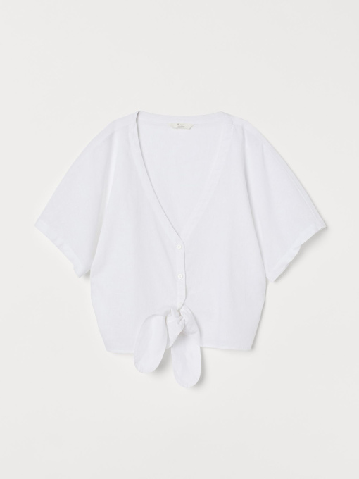 Блуза H&M модель 8803251wer_Белый Фото