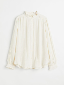 Блуза H&M модель 10806186wer_Молочный Фото