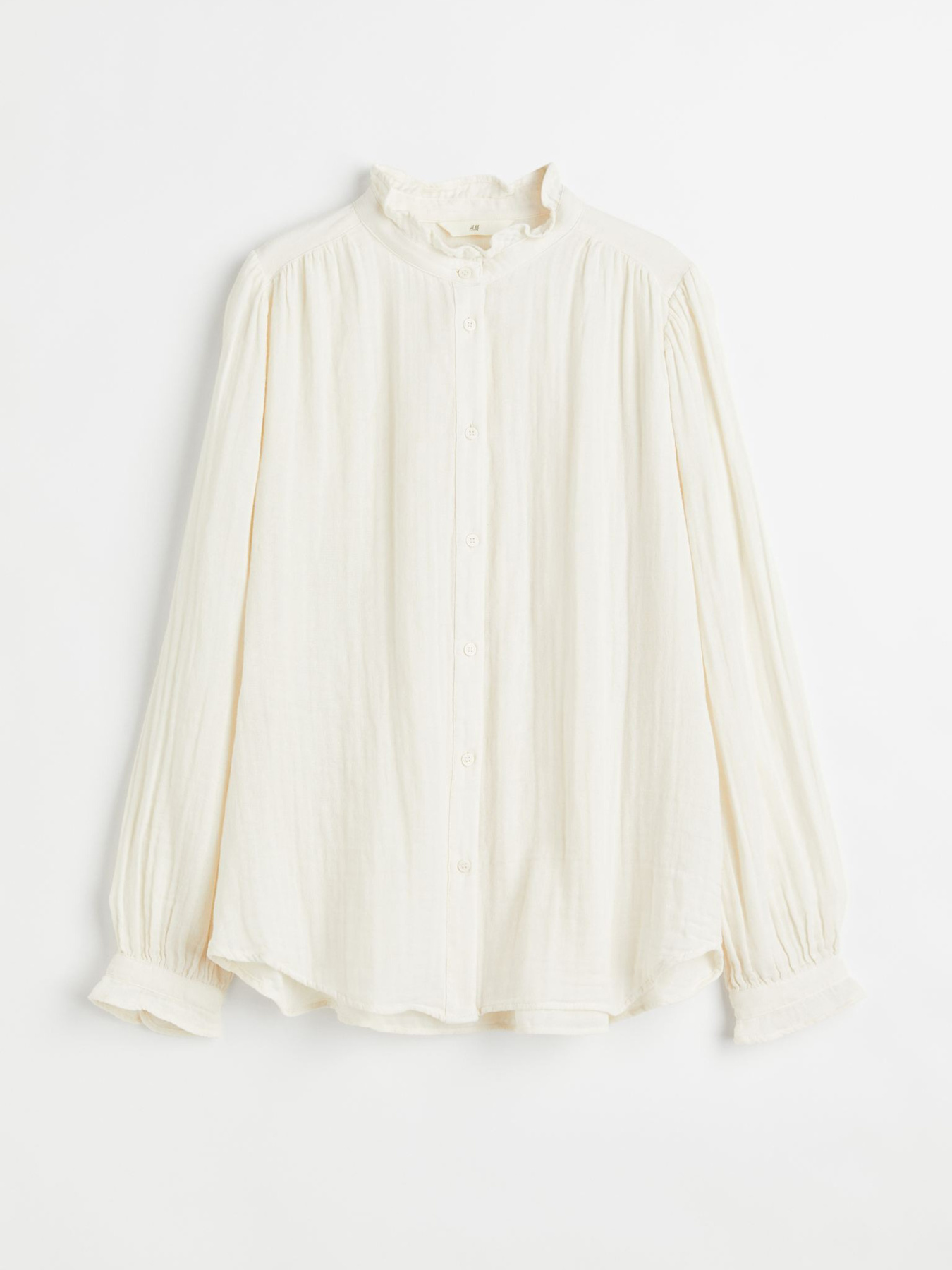 Блуза H&M модель 10806186wer_Молочный Фото